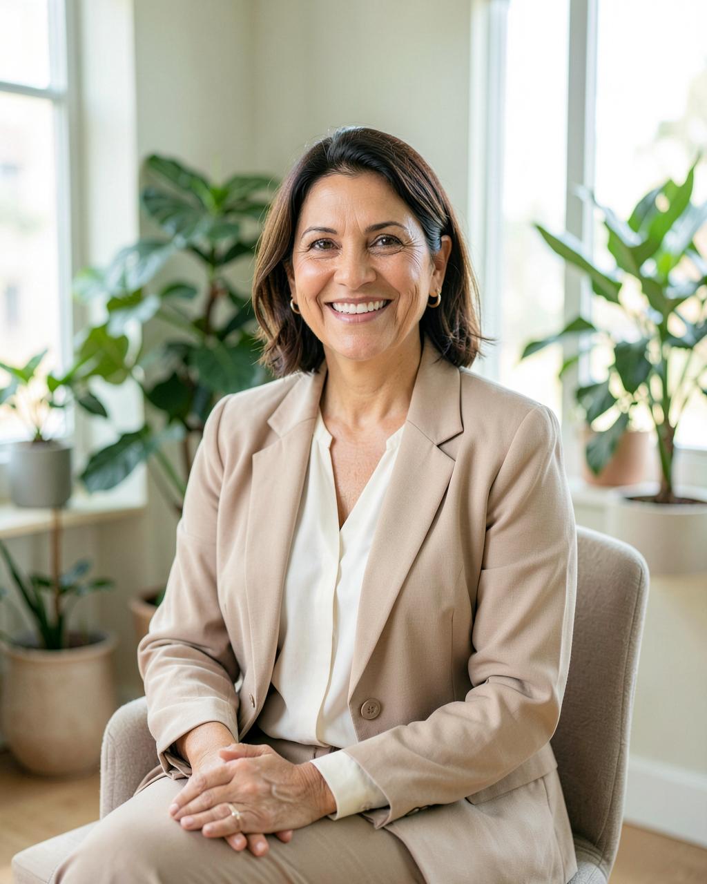 Retrato da Dra. Mariana Costa, psicóloga clínica